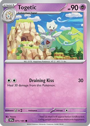 Togetic 71 - [SV08 Surging Sparks]
