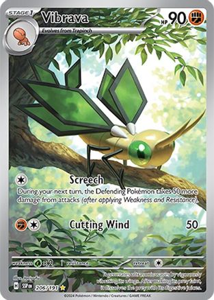 Vibrava - 206/191 206 - [SV08 Surging Sparks] Holofoil