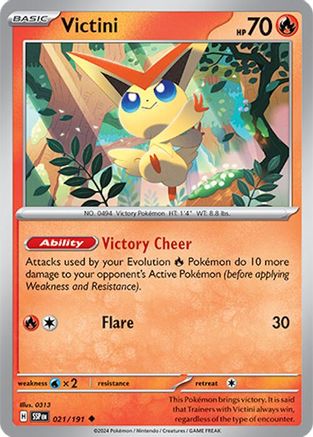 Victini 21 - [SV08 Surging Sparks]