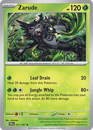 Zarude 11 - [SV08 Surging Sparks] Holofoil