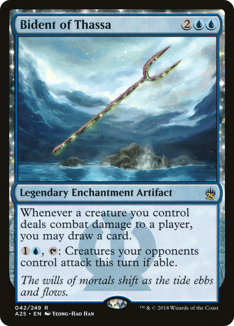 Bident of Thassa (A25-042) [Masters 25]: (enchantment) Foil