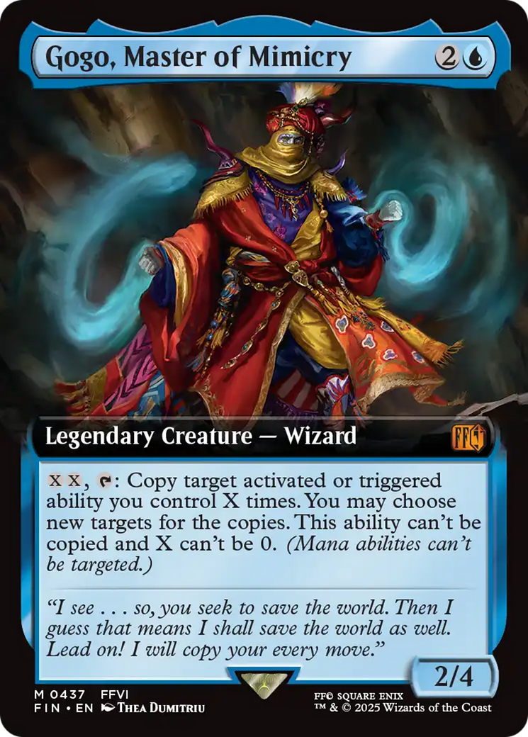 Gogo, Master of Mimicry (Extended Art) (FIN-437) [FINAL FANTASY]: (Extended Art)