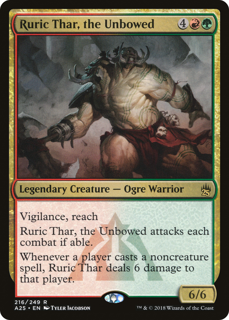 Ruric Thar, the Unbowed (A25-216) [Masters 25]