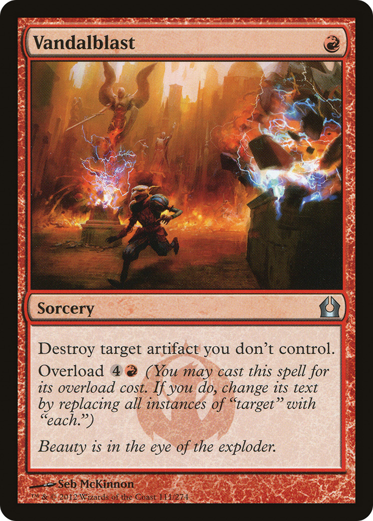 Vandalblast (RTR-111) [Return to Ravnica] Foil