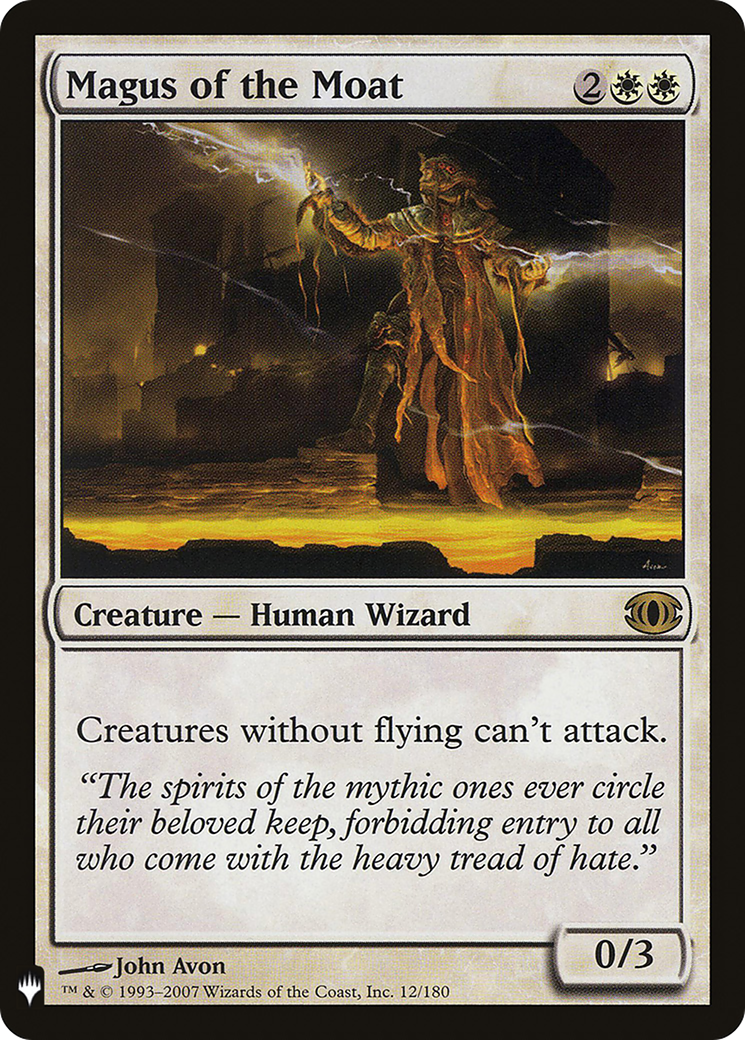 Magus of the Moat (LIST-FUT-12) [The List]