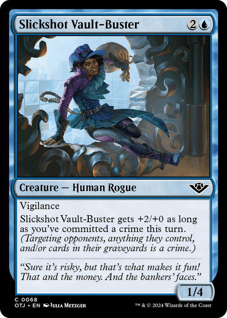 Slickshot Vault-Buster (OTJ-068) [Outlaws of Thunder Junction]