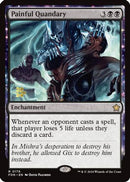 Painful Quandary (FDN) (-179) [Prerelease Cards] Foil