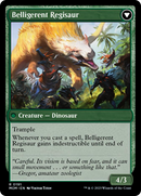 Invasion of Ixalan // Belligerent Regisaur (MOM-191) [March of the Machine]