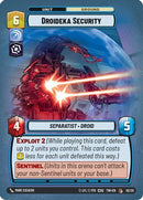 Droideka Security (02/20) [Twilight of the Republic Weekly Play Promos] Foil