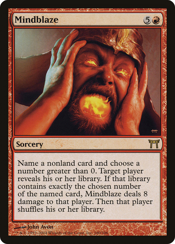 Mindblaze (CHK-180) [Champions of Kamigawa]