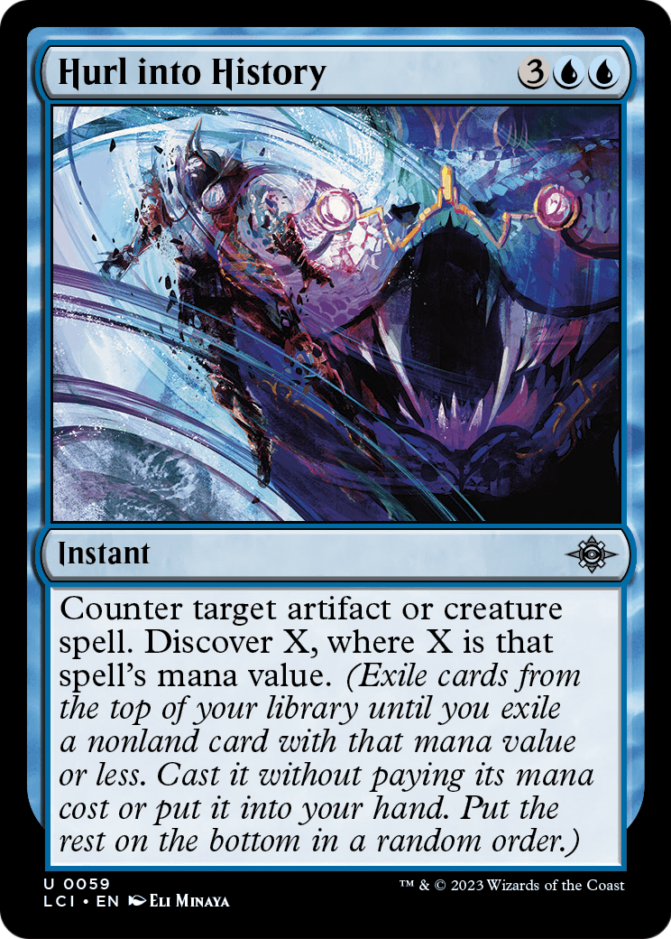 Hurl into History (LCI-059) [The Lost Caverns of Ixalan]