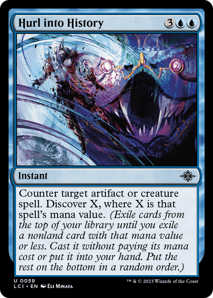 Hurl into History (LCI-059) [The Lost Caverns of Ixalan]