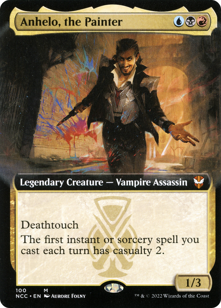 Anhelo, the Painter (Extended Art) (NCC-100) [New Capenna Commander]