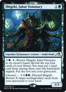 Shigeki, Jukai Visionary (PRE-206) [Kamigawa: Neon Dynasty Promos] Foil