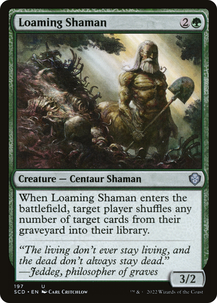 Loaming Shaman (SCD-197) [Starter Commander Decks]