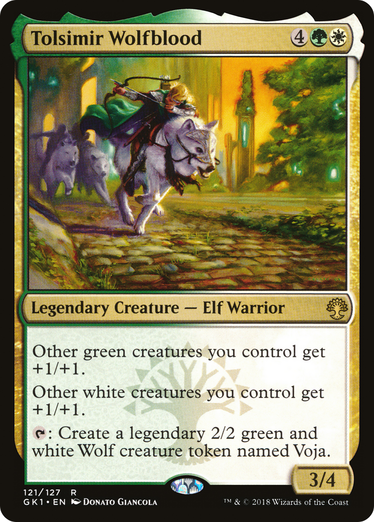 Tolsimir Wolfblood (GR1-121) [GRN Guild Kit]