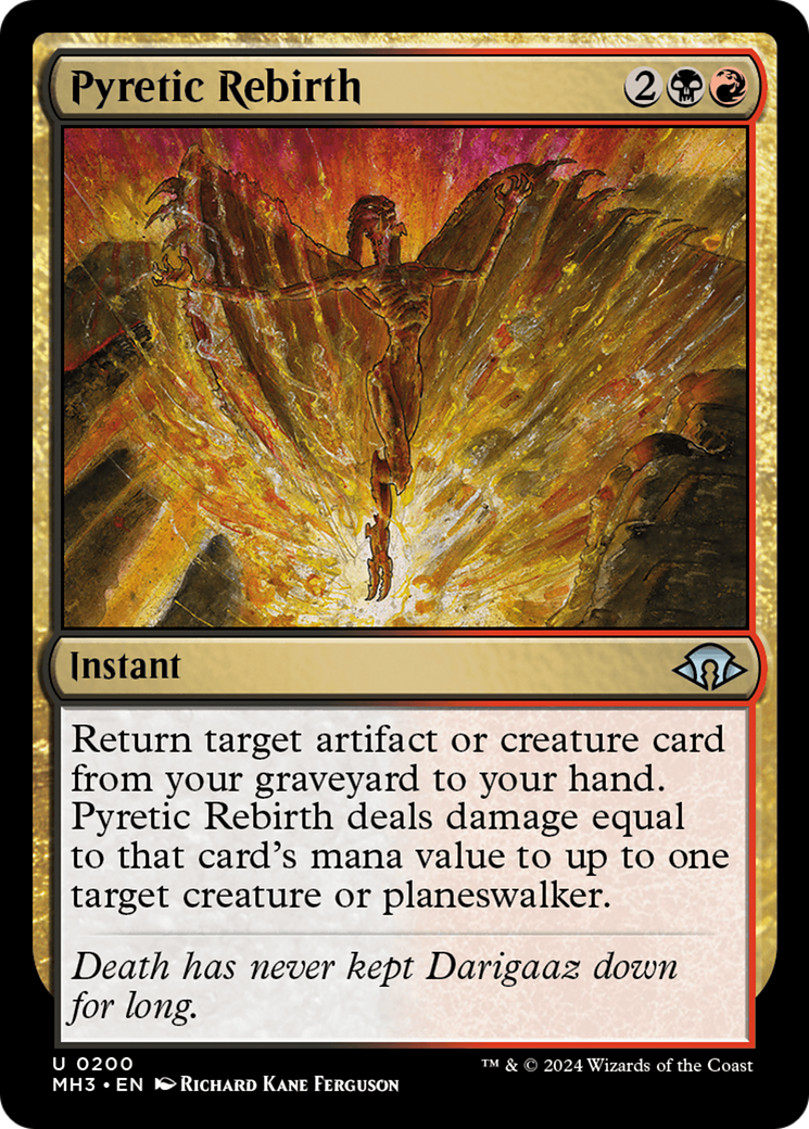 Pyretic Rebirth (MH3-200) [Modern Horizons 3]