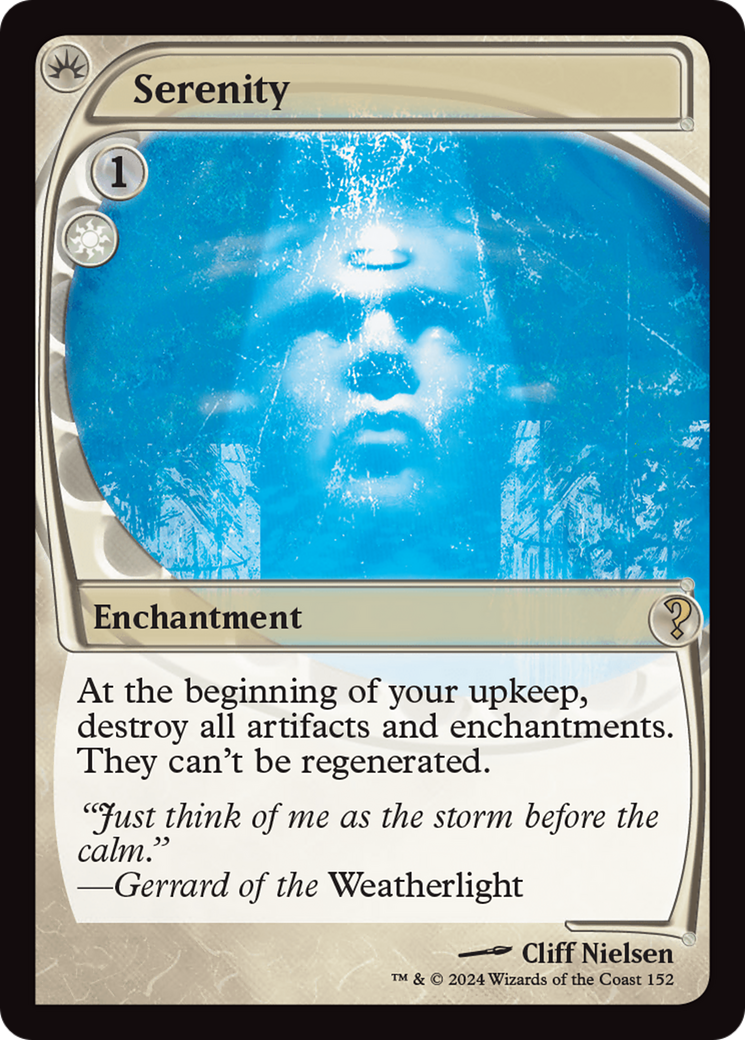 Serenity (MB2-152) [Mystery Booster 2] Foil