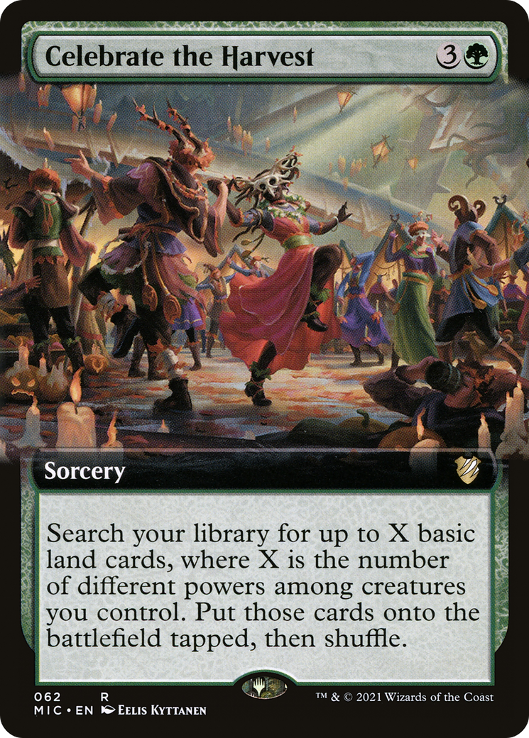 Celebrate the Harvest (Extended Art) (MIC-062) [Midnight Hunt Commander]