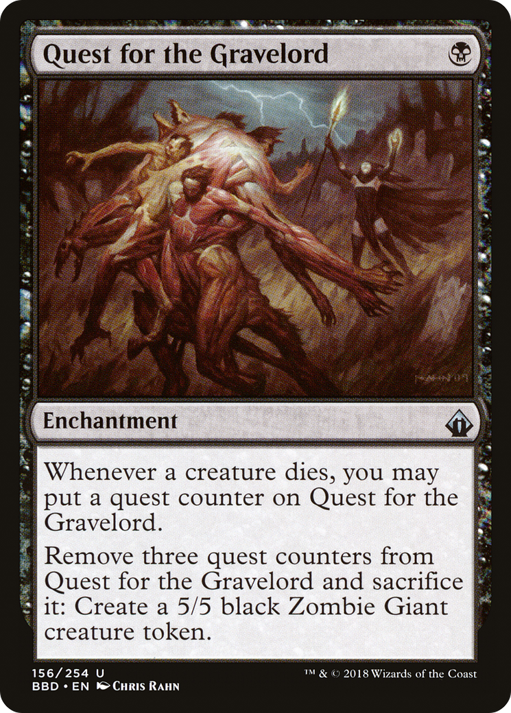 Quest for the Gravelord (BBD-156) [Battlebond] Foil