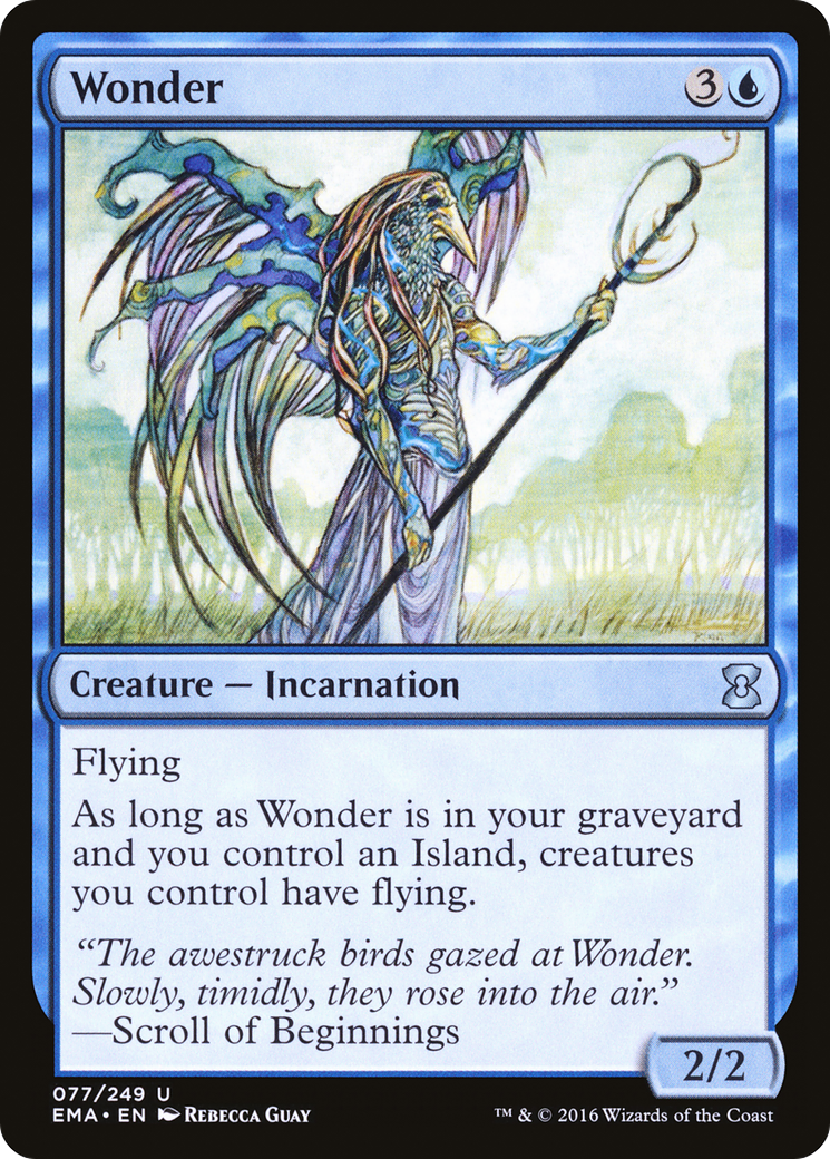 Wonder (EMA-077) [Eternal Masters]