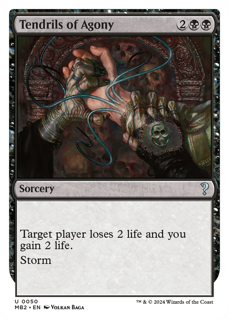 Tendrils of Agony (MB2-050) [Mystery Booster 2]