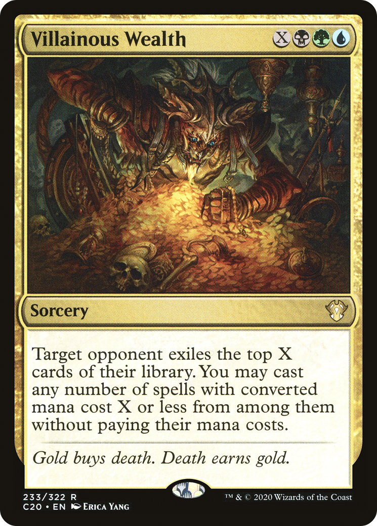 Villainous Wealth (C20-233) [Commander 2020]