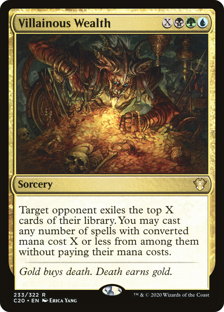 Villainous Wealth (C20-233) [Commander 2020]