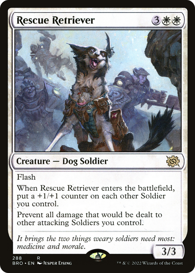 Rescue Retriever (BRO-288) [The Brothers' War]