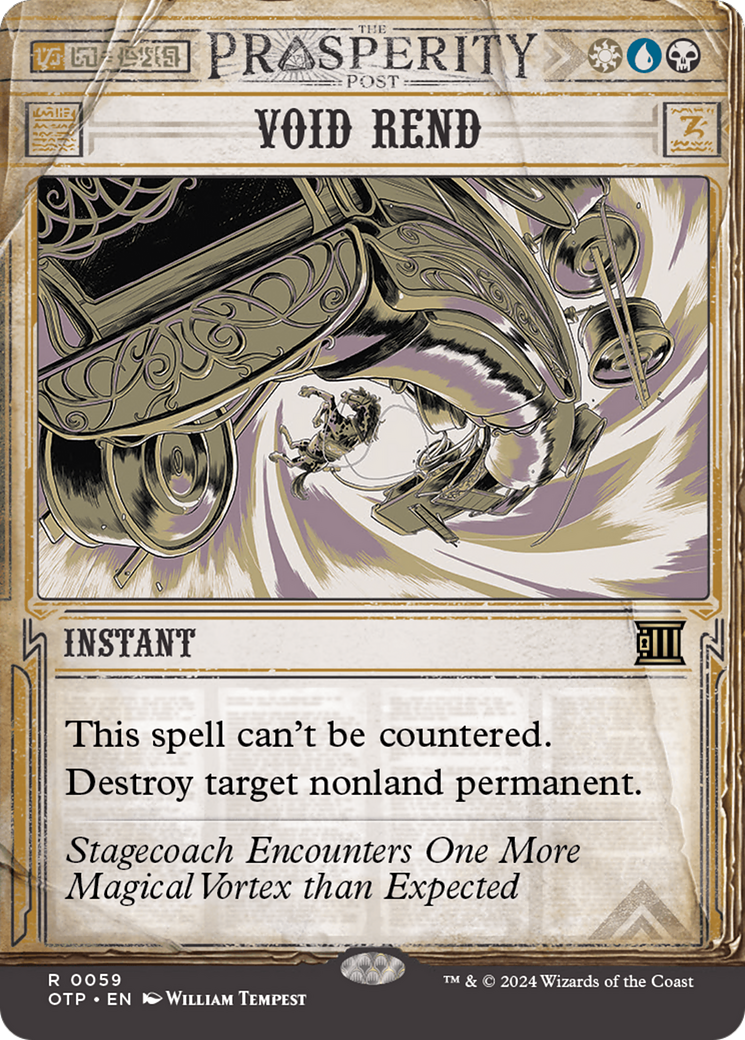 Void Rend (OTP-059) [Breaking News]: (Showcase) (Borderless)
