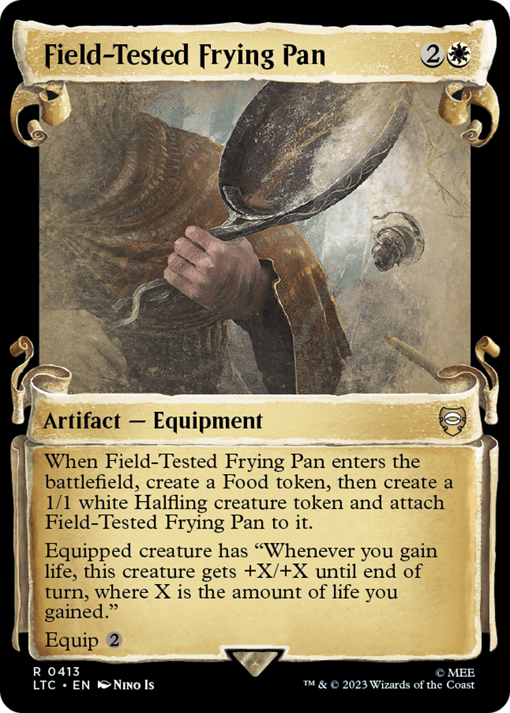Field-Tested Frying Pan (Showcase Scrolls) (LTC-413) [Tales of Middle-earth Commander]