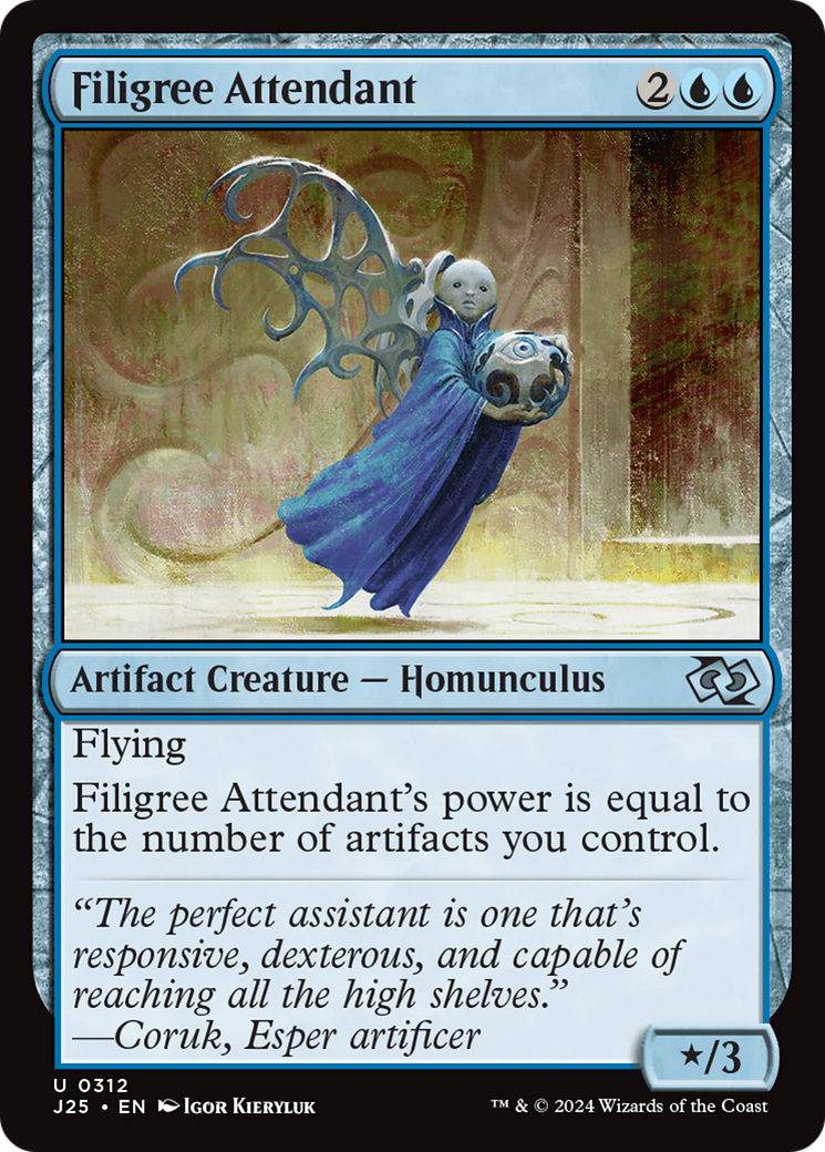 Filigree Attendant (J25-312) [Foundations Jumpstart]