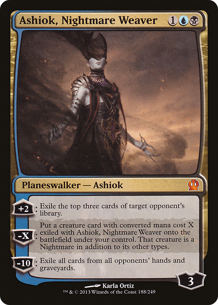 Ashiok, Nightmare Weaver (THS-188) [Theros]