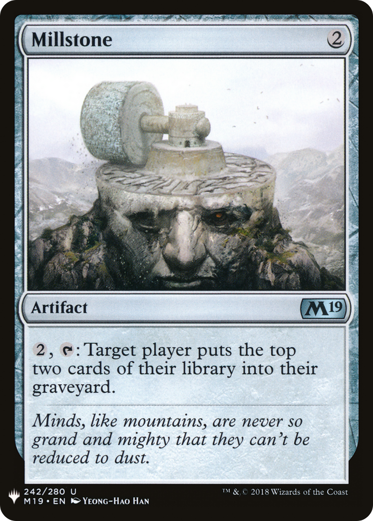 Millstone (M19) (LIST-M19-242) [The List]