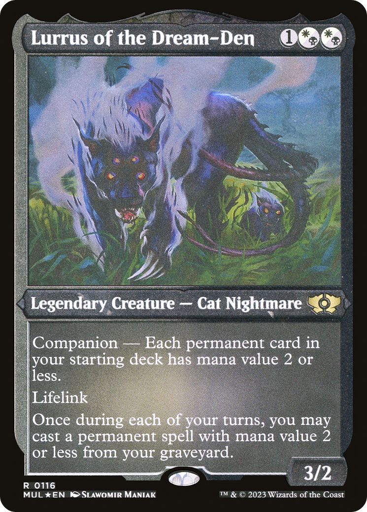Lurrus of the Dream-Den (MUL-116) [Multiverse Legends]: (companion) Etched Foil