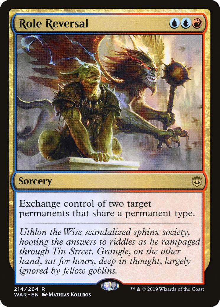 Role Reversal (WAR-214) [War of the Spark] Foil