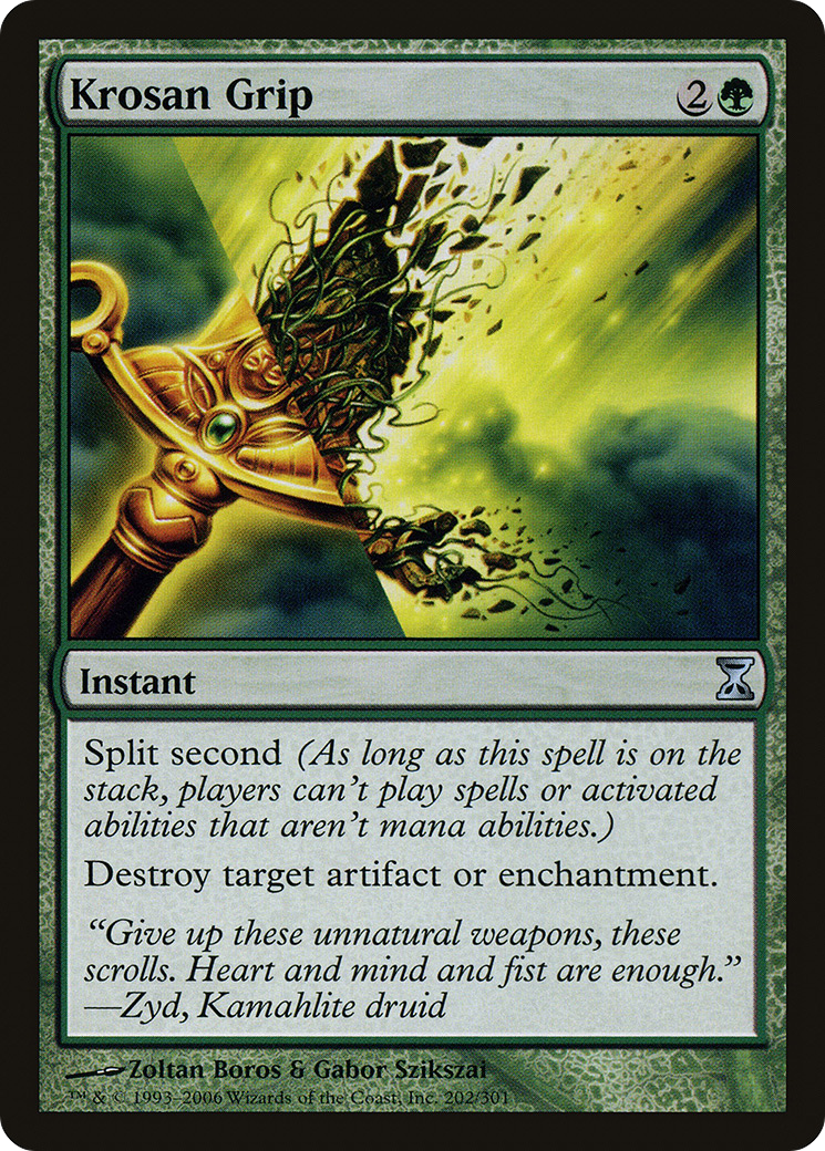 Krosan Grip (TSP-202) [Time Spiral] Foil