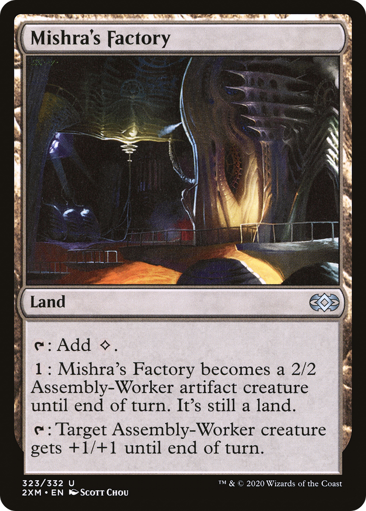 Mishra's Factory (2XM-323) [Double Masters] Foil