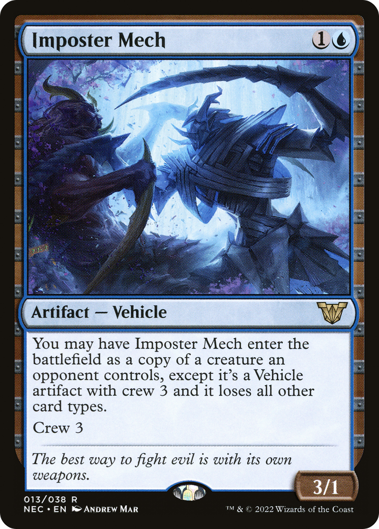 Imposter Mech (NEC-013) [Neon Dynasty Commander]