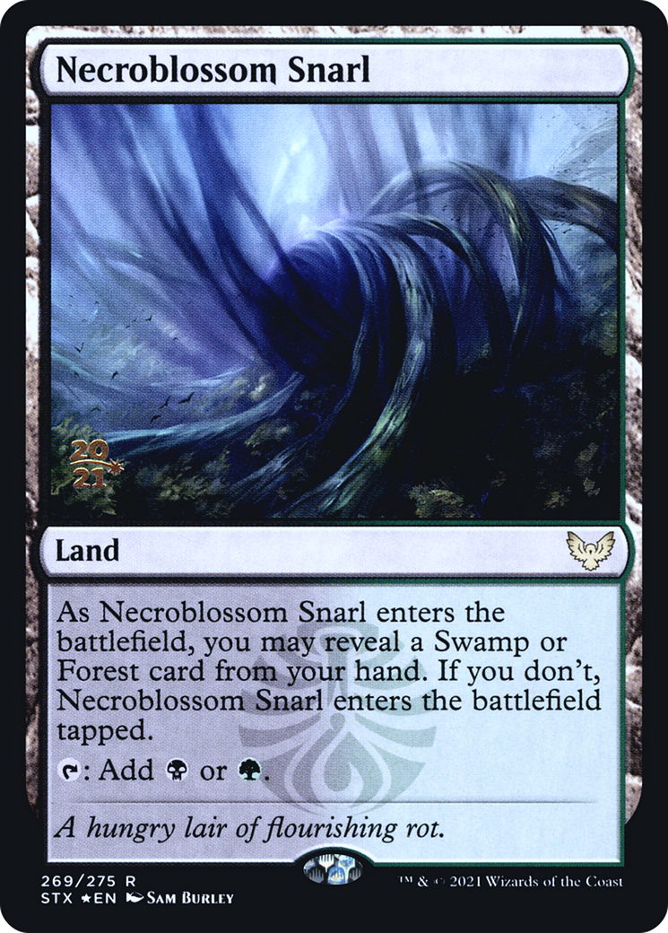 Necroblossom Snarl (PRE-269S) [Strixhaven: School of Mages Promos] Foil