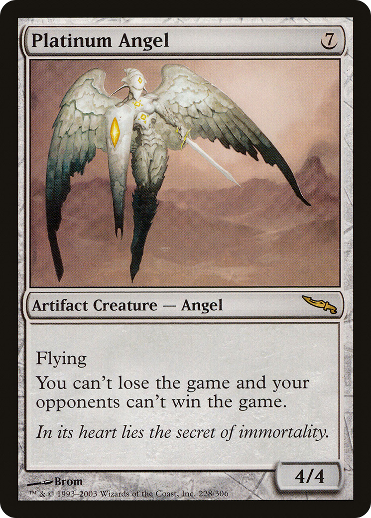 Platinum Angel (MRD-228) [Mirrodin]