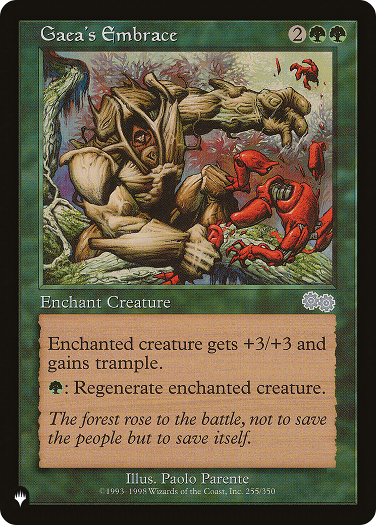 Gaea's Embrace (LIST-USG-255) [The List]