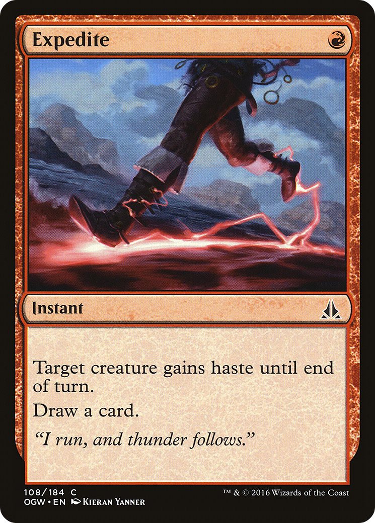 Expedite (OGW-108) [Oath of the Gatewatch]