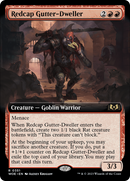 Redcap Gutter-Dweller (WOE-351) [Wilds of Eldraine]: (Extended Art) Foil