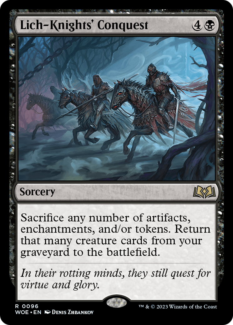 Lich-Knights' Conquest (WOE-096) [Wilds of Eldraine]