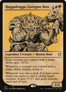 Raggadragga, Goreguts Boss (Showcase) (CLB-437) [Commander Legends: Battle for Baldur's Gate]