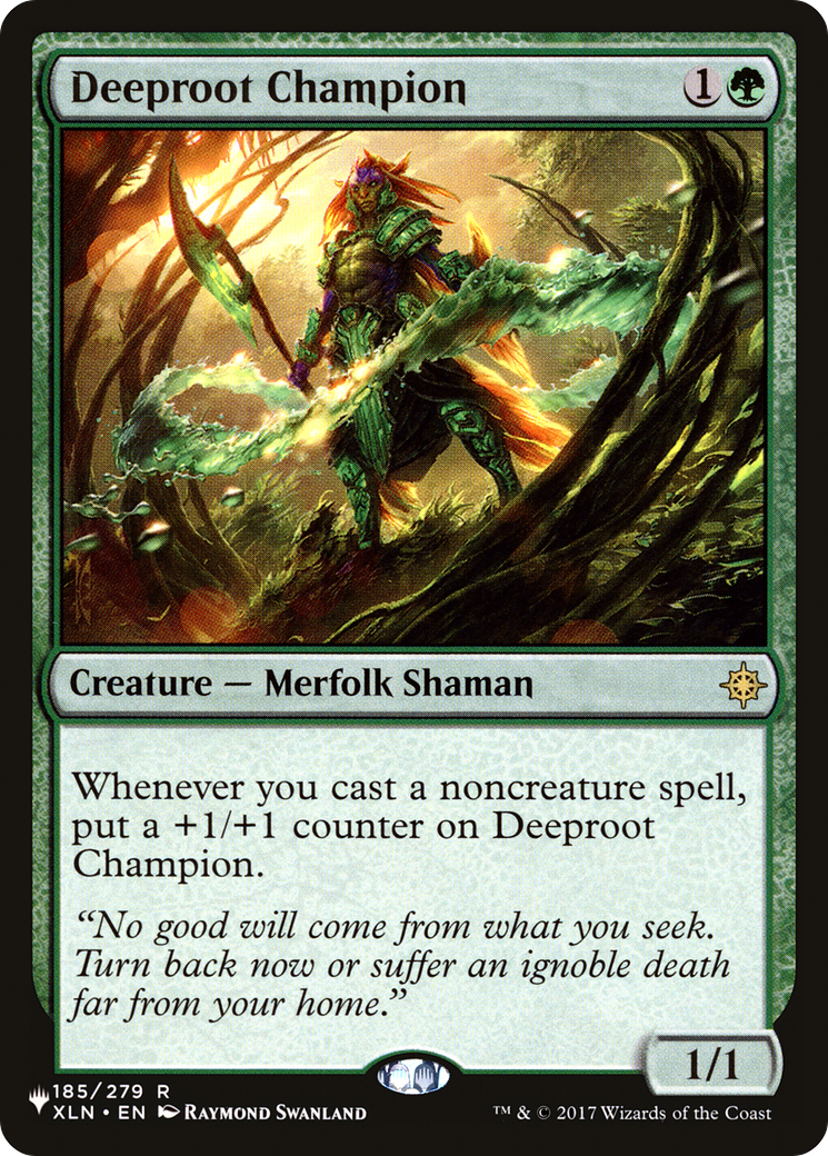 Deeproot Champion (LIST-XLN-185) [The List]