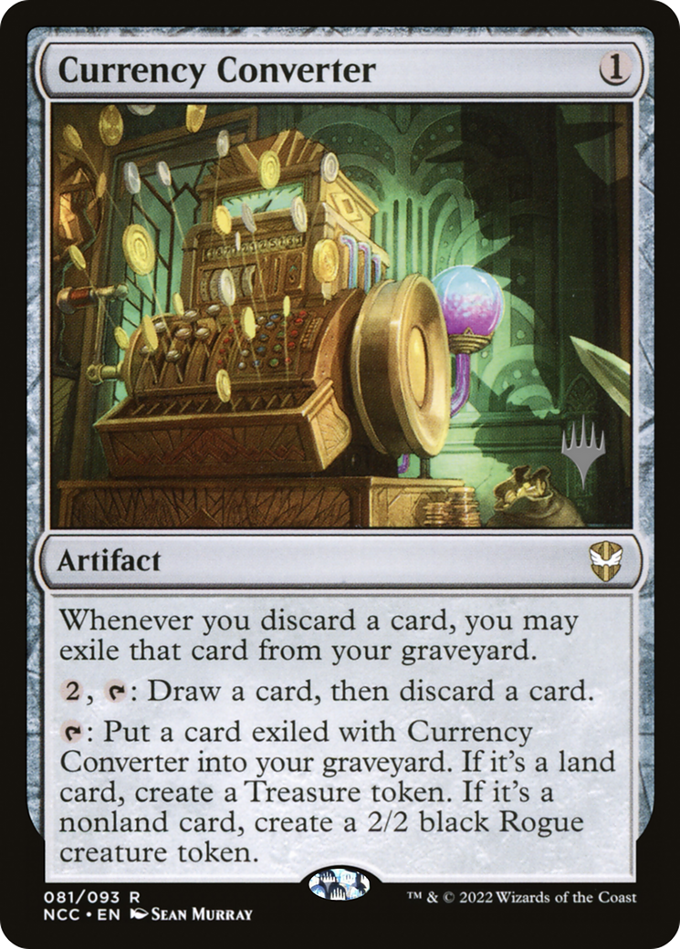 Currency Converter (PPSNC-081) [Promo Pack: New Capenna Commander Promos] Foil