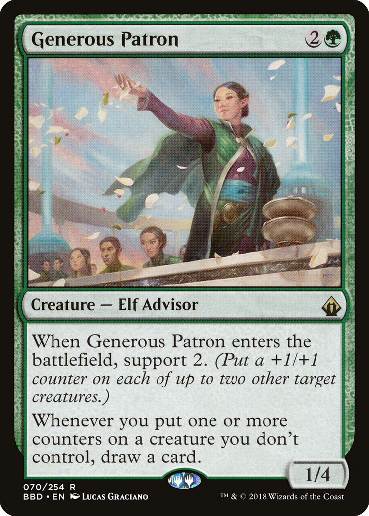 Generous Patron (BBD-070) [Battlebond]