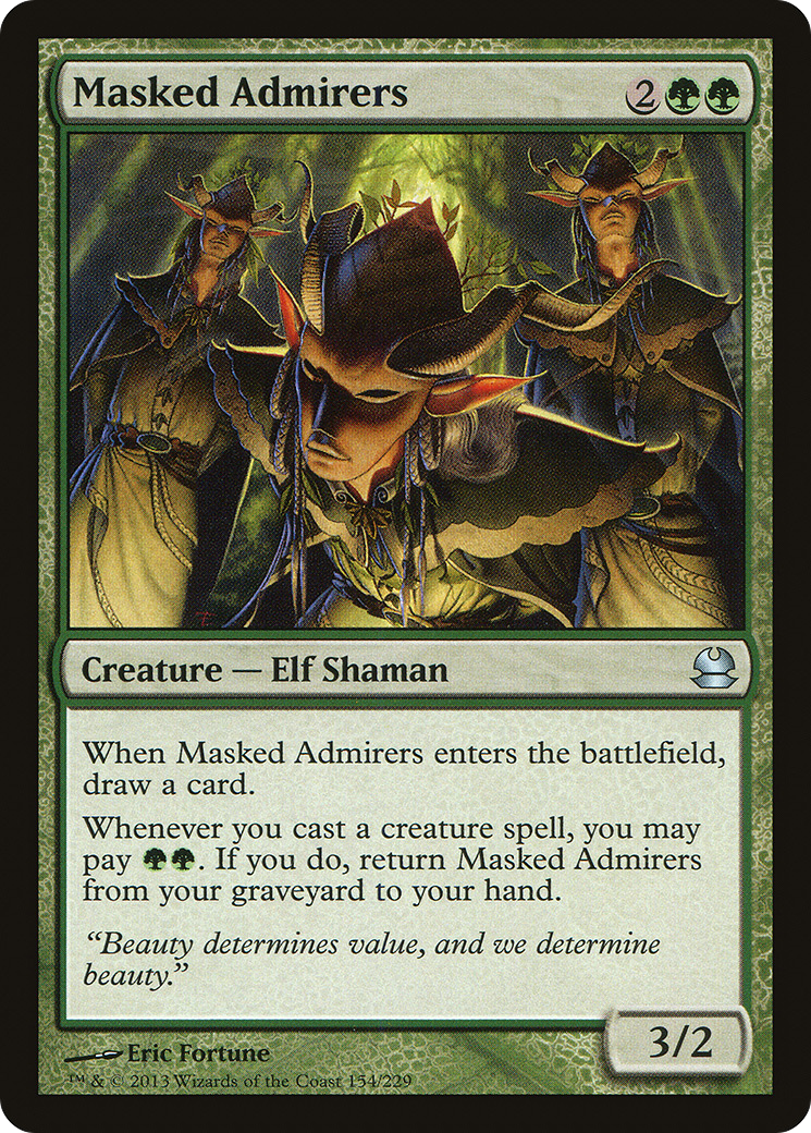 Masked Admirers (MMA-154) [Modern Masters]